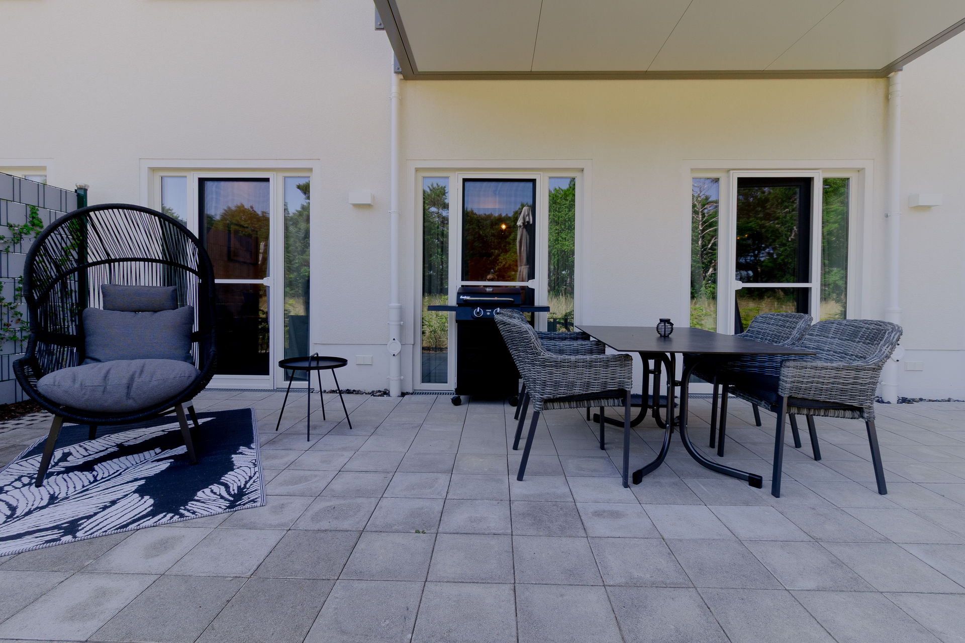 Terrasse Abendatmosphäre